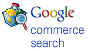 Логотип Google Commerce Search