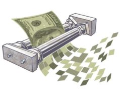 Только 8% всех денег существует в виде наличных банкнот и монет