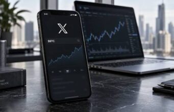 X запускает торговлю биткоином и акциями для США